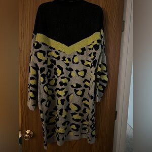 Fashionova Grey combo sweater dress with tags